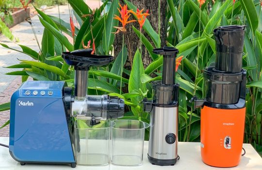 Review máy ép chậm