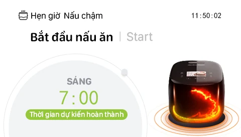 Đặt giờ hoàn thành