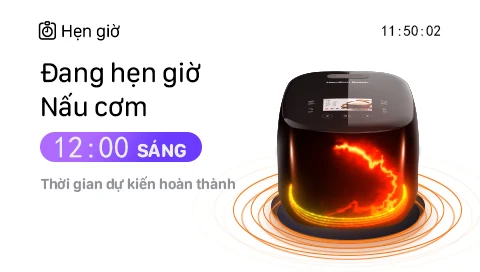 Theo dõi tiến trình nấu