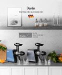 Máy Ép Chậm Trục Ngang KARLIN X5 - Ép Rau Củ - Kiệt Bã - Dễ Vệ Sinh - Đa Năng (xay cafe, làm mì sợi, thái củ quả, làm kem)