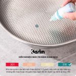 Chảo Karlin Chống Dính Tự Nhiên G20 PRO Inox 316 Đáy 4 Lớp 20cm x 5.5cm - Chuẩn Châu Âu