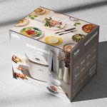 Nồi Cơm Điện KARLIN ART3000 – Lòng Nồi INOX 304 Vân Lục Giác Chống Dính Tự Nhiên, Dung Tích 3 Lít , Nấu Cơm Ngon, Thiết Kế Sang Trọng