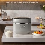 Nồi Cơm Điện Cao Tần KARLIN IH4000 PRO – Lòng Nồi INOX 316L Vân Lục Giác Cao Cấp, Công Nghệ Nấu Cao Tần, Tích Hợp Màn Hình TFT Tương Tác Mới, Hiện Đại, Cao Cấp